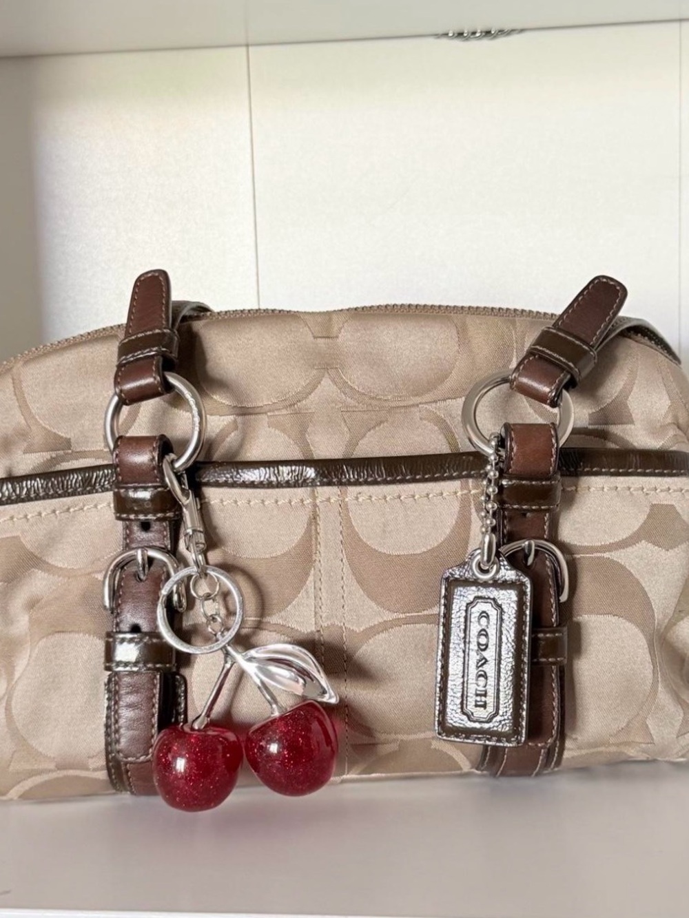 Vintage Coach Bonnie Satchel